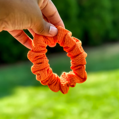 Scrunchie - Solid Orange