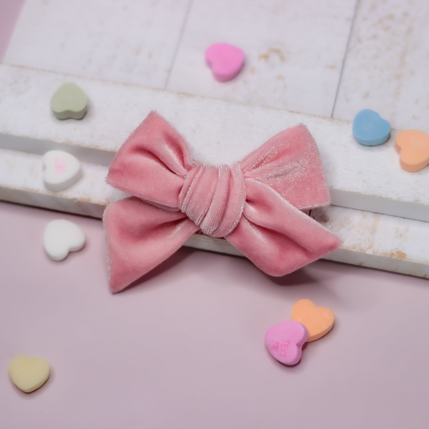 Hand Tied Bow - Pink